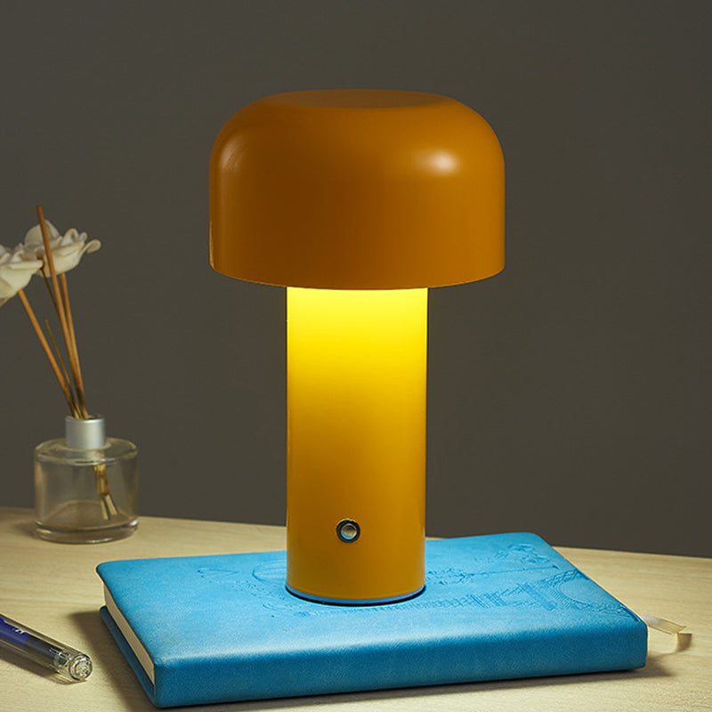 Lampe de table rechargeable à champignon créatif LED
