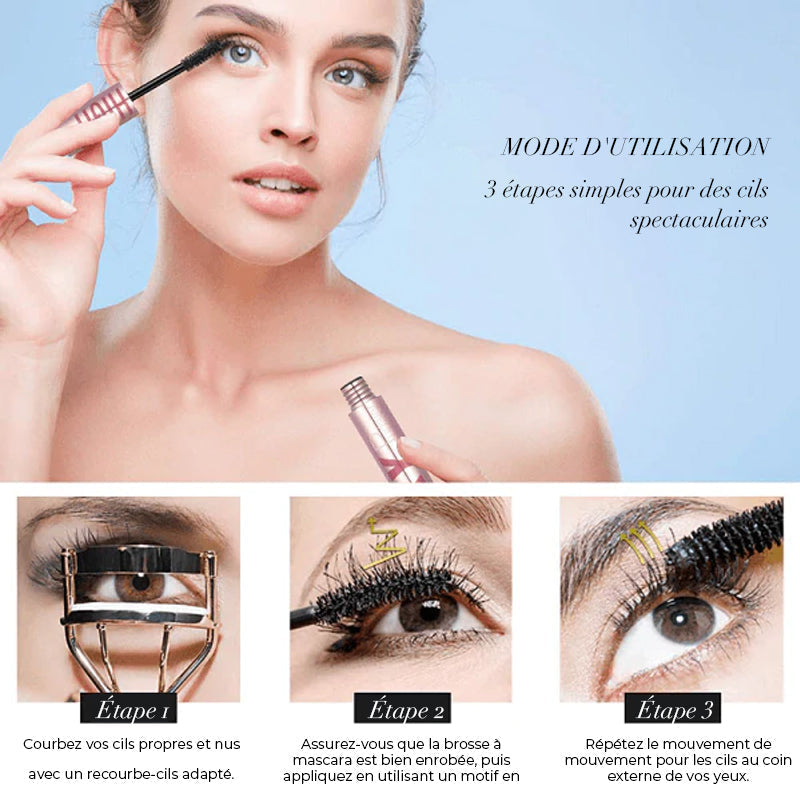 Mascara curling allongeant 4D