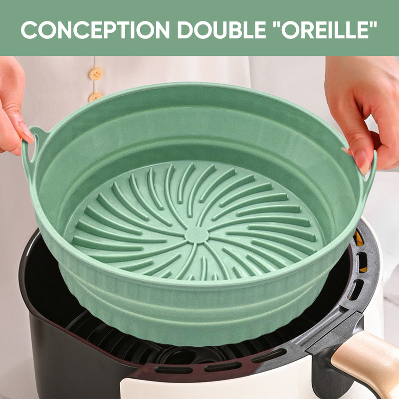 Poêle à griller en silicone pour friteuse à air