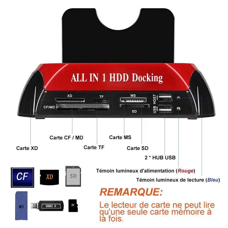 Station d'Accueil pour Disque Dur