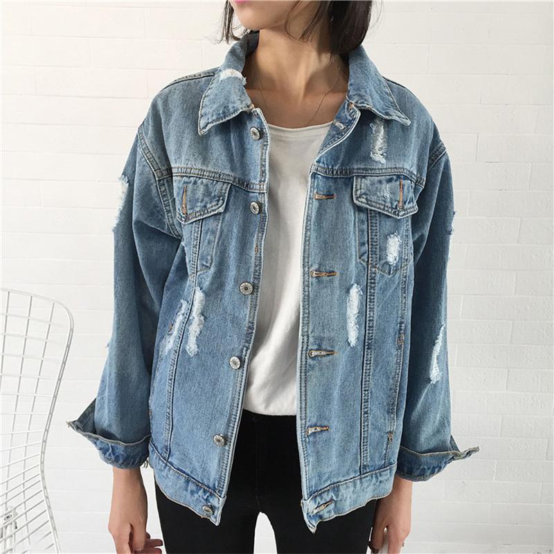 Veste En Jean Casual Pour Femme