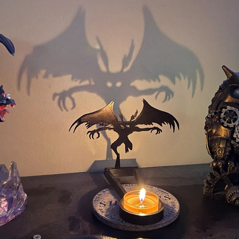 Décor d'ombre d'Halloween fantasmagorique