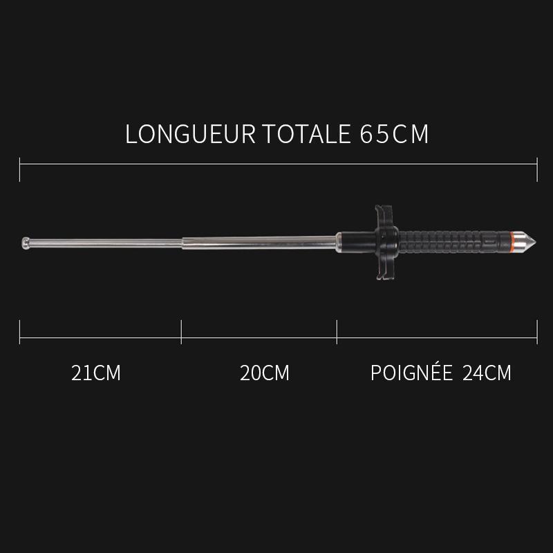 Bâton Télescopique d'Autodéfense