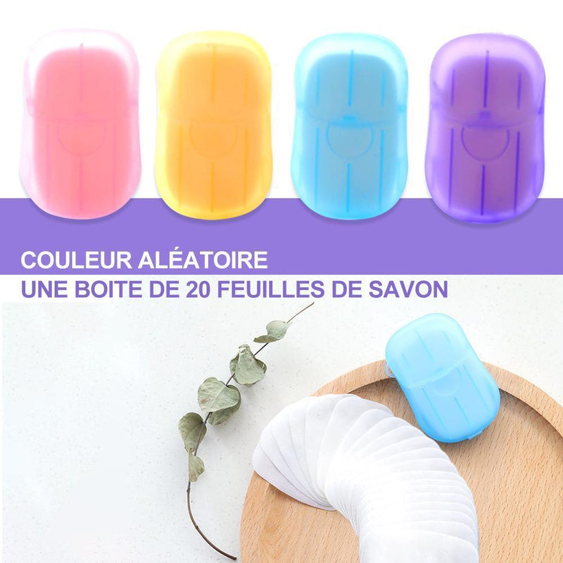 Ornerlavie™ Feuilles de Savon Portable