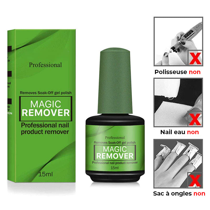 Dissolvant professionnel pour vernis à ongles Soak-Off