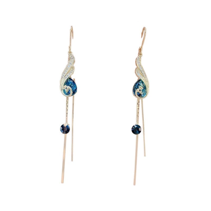 Boucles D'oreilles Paon