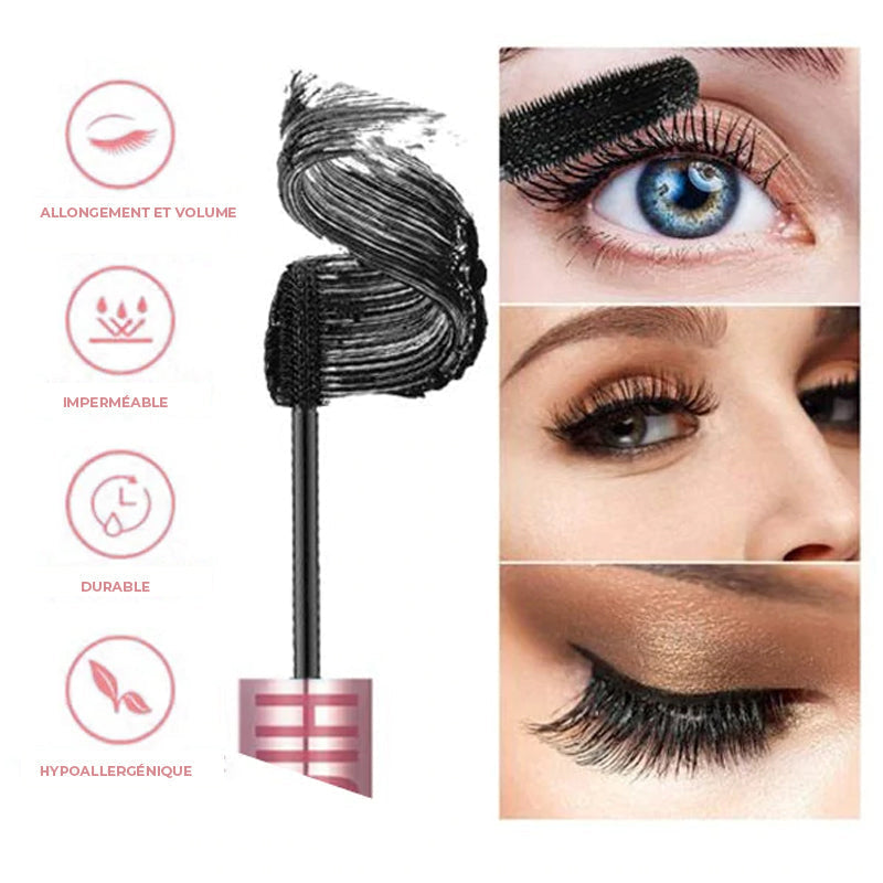 Mascara curling allongeant 4D