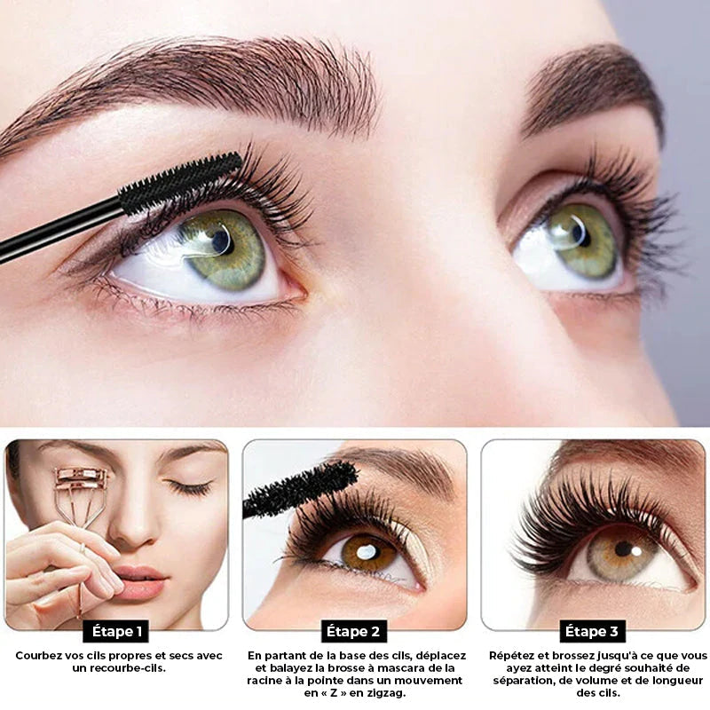 Mascara curling allongeant 4D