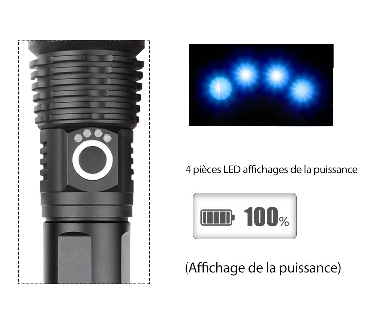 LAMPE DE POCHE PUISSANTE