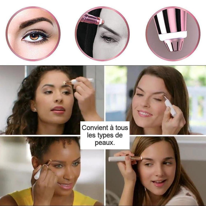 Épilateur de Sourcils Indolore