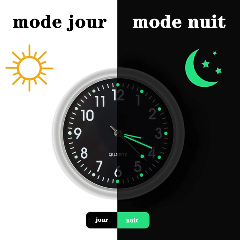 Mini horloge de voiture