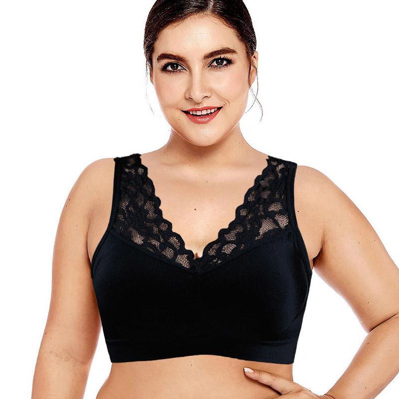 Soutien-gorge push-up respirant en dentelle