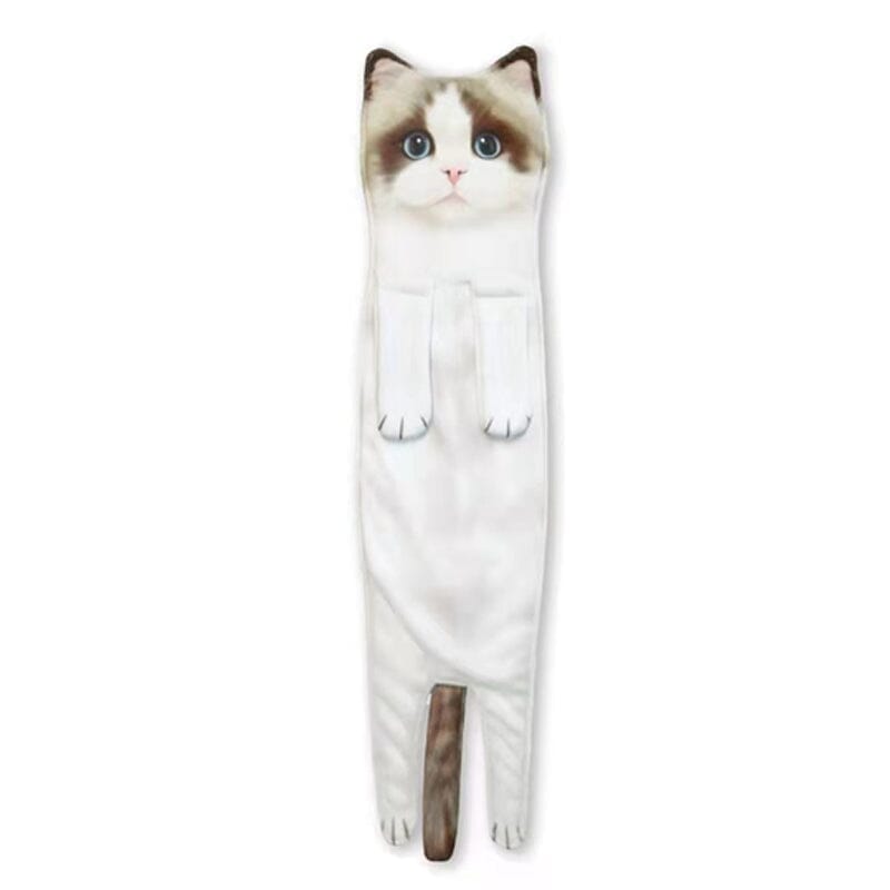 Serviette de toilette chat mignon