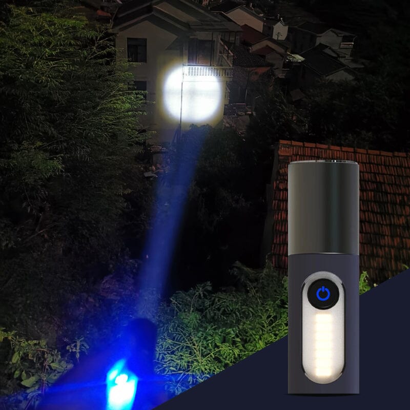 Lampe de poche LED extensible