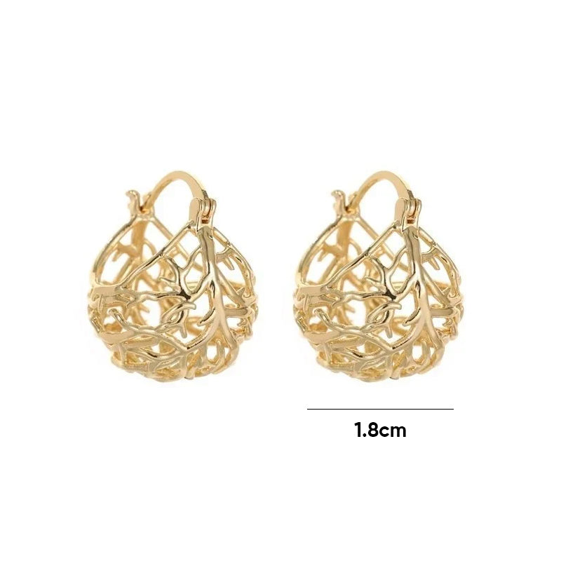 Boucles d'oreilles à la mode